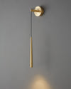 WOMO Dimmable Hanging Cone Brass Wall Sconce-WM6093 thumbnail
