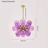 WOMO 18 Bubbles Glass Chandelier-WM2051 thumbnail