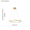 WOMO Möbius Circular LED Chandelier-WM2128 thumbnail