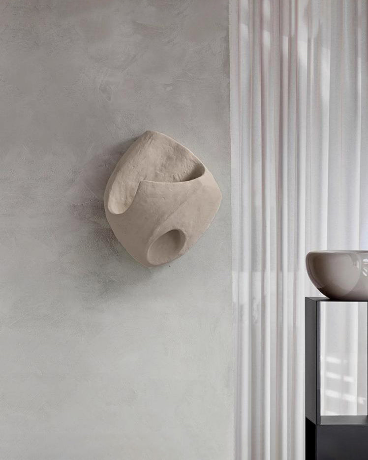 WOMO Wabi Sabi Concrete Wall Sconce -WM6166
