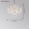 WOMO Victorian Crystal Prism Chandelier-WM2340 thumbnail