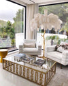 WOMO Feather Palm Tree Floor Lamp-WM7000 thumbnail