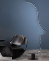 WOMO Facial Profile Sculptural Floor Lamp-WM7002 thumbnail