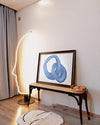 WOMO Facial Profile Sculptural Floor Lamp-WM7002 thumbnail