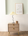 WOMO Pleated Squiggle Floor Lamp-WM7011 thumbnail