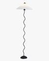 WOMO Pleated Squiggle Floor Lamp-WM7011 thumbnail