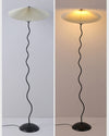 WOMO Pleated Squiggle Floor Lamp-WM7011 thumbnail