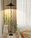 WOMO Pleated Squiggle Floor Lamp-WM7011 thumbnail