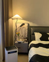 WOMO Pleated Squiggle Floor Lamp-WM7011 thumbnail