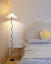WOMO Pleated Squiggle Floor Lamp-WM7011 thumbnail