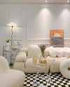WOMO Pleated Squiggle Floor Lamp-WM7011 thumbnail