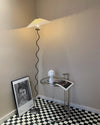WOMO Pleated Squiggle Floor Lamp-WM7011 thumbnail
