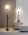 WOMO Glass Globe Floor Lamp-WM7024 thumbnail