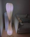 WOMO Twisted Tower Wood Floor Lamp-WM7044 thumbnail