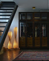 WOMO Twisted Tower Wood Floor Lamp-WM7044 thumbnail