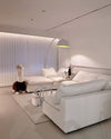 WOMO Dome Arc Floor Lamp over Couch-WM7063 thumbnail