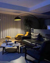 WOMO Dome Arc Floor Lamp over Couch-WM7063 thumbnail