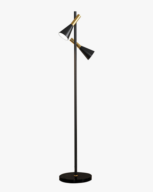 WOMO 2-bulb Adjustable Pole Floor Lamp-WM7067