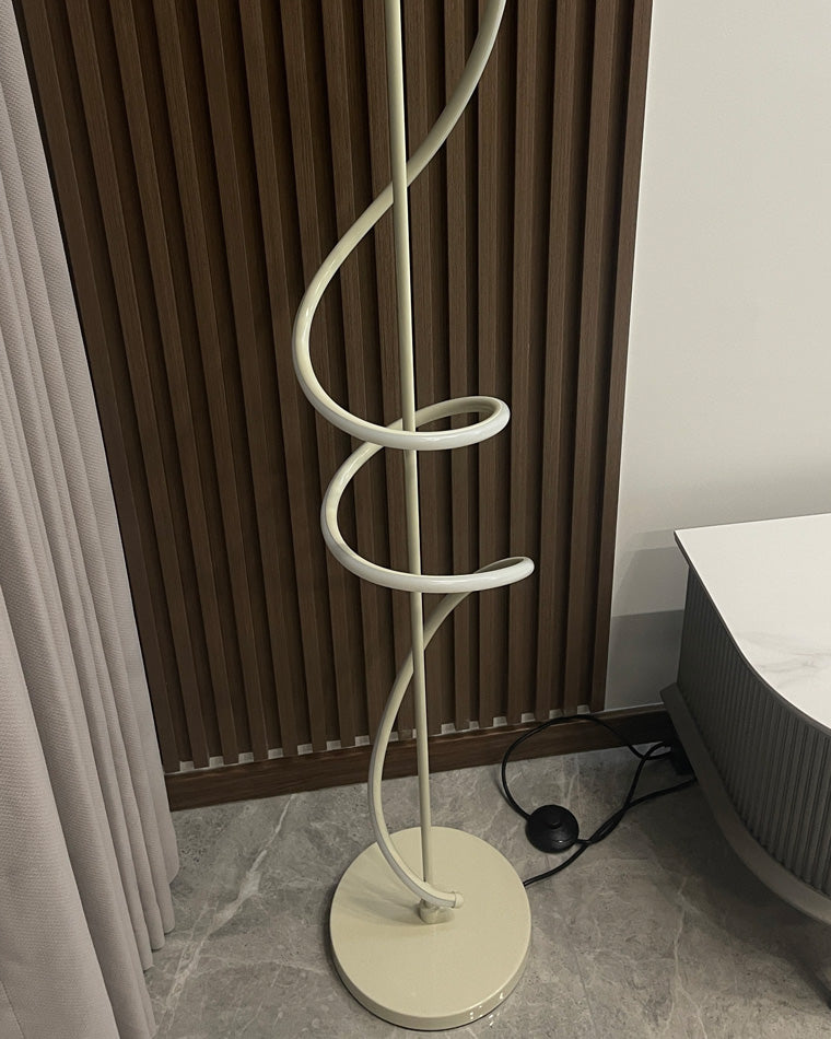 WOMO Dimmable Spiral Floor Lamp-WM7073