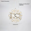 WOMO Starry Globe Chandelier-WM2091 thumbnail