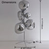 WOMO Multi-light Melt Floor Lava Lamp-WM7010 thumbnail