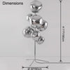 WOMO Multi-light Melt Floor Lava Lamp-WM7010 thumbnail