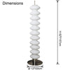 WOMO Stacked Glass Ball Floor Lamp-WM7127 thumbnail