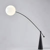 WOMO Glass Globe Cantilever Floor Lamp-WM7129 thumbnail