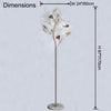 WOMO Ceramic Gingko Tree Floor Lamp-WM7137 thumbnail