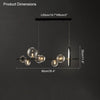 WOMO Linear Glass Bubble Chandelier-WM2040 thumbnail