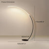 WOMO Crescent Arc LED Floor Lamp-WM7001 thumbnail