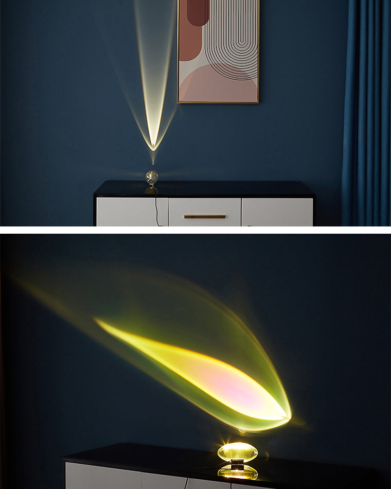 WOMO Star Projector Glass Table Lamp-WM8000