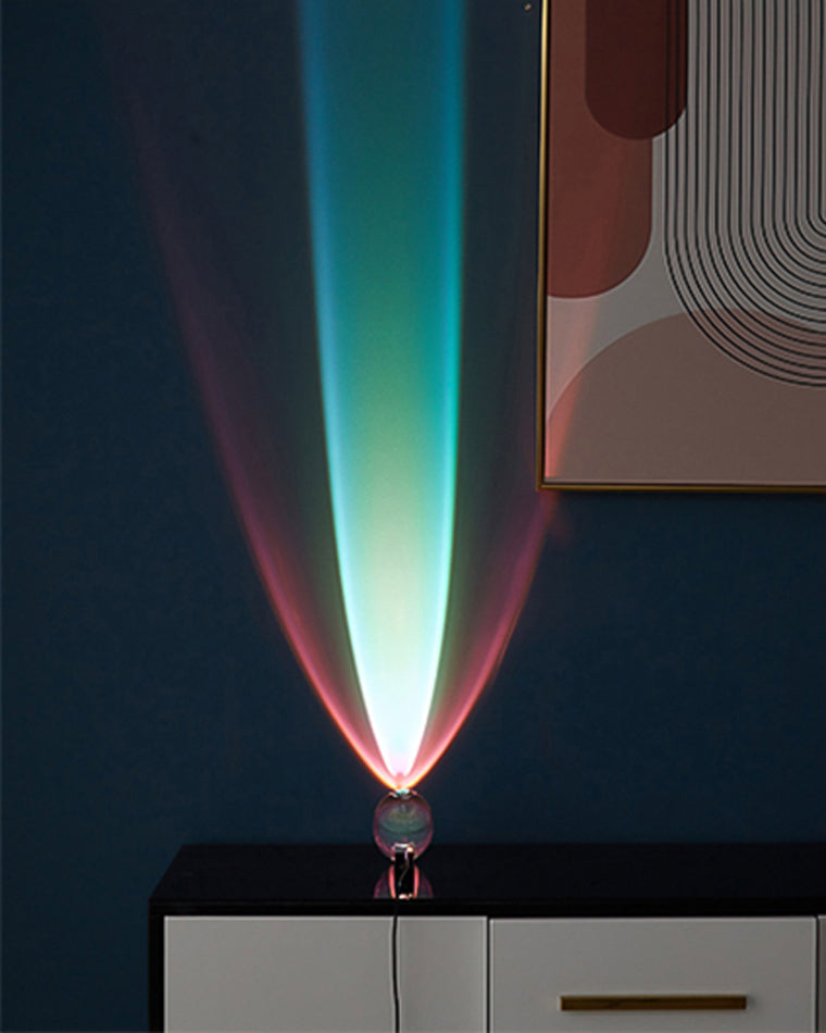 WOMO Star Projector Glass Table Lamp-WM8000