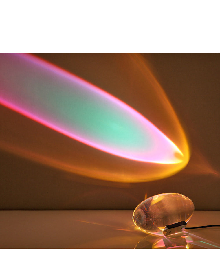 WOMO Star Projector Glass Table Lamp-WM8000