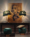 WOMO Feather Palm Tree Table Lamp-WM8016 thumbnail