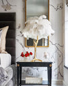 WOMO Feather Palm Tree Table Lamp-WM8016 thumbnail