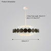WOMO Scandi Scalloped Round Chandelier-WM2140 thumbnail