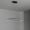 WOMO Black Tiered Rectangular Chandelier-WM2120 thumbnail