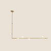 WOMO Linear Glass Globe Chandelier-WM2090 thumbnail
