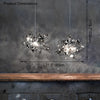 WOMO Argent/Gold Cloud Multi Pendant Chandelier-WM2042 thumbnail