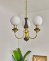 WOMO Swoop Arm Globe Chandelier-WM2378 thumbnail
