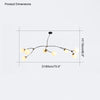 WOMO Branching Bubble Chandelier-WM2141 thumbnail