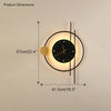 WOMO Wall Clock with Led Light-WM6000 thumbnail