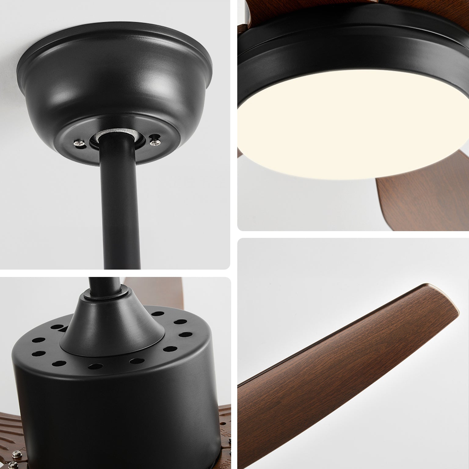 WOMO 6 Blade Large Ceiling Fan Lamp-WM5212