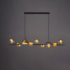 WOMO Linear Glass Globe Chandelier-WM2257 thumbnail