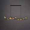 WOMO Linear Glass Globe Chandelier-WM2257 thumbnail