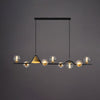 WOMO Linear Glass Globe Chandelier-WM2257 thumbnail