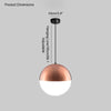 WOMO Prismatic/Milk Glass Globe Pendant Light-WM2065 thumbnail