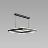 WOMO Tiered Black Square Chandelier-WM2016 thumbnail