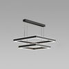 WOMO Tiered Black Square Chandelier-WM2016 thumbnail